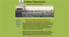 Desktop Screenshot of cottonclassroom.com